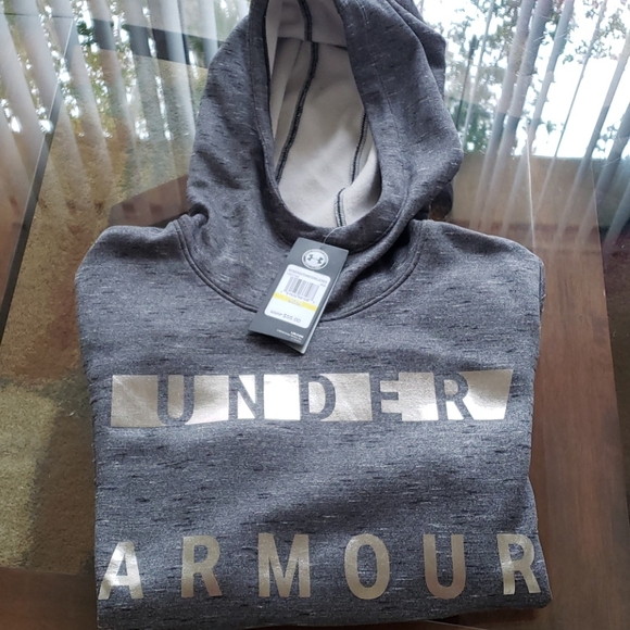 UNDER ARMOUR FLEECE HOODIE WOMEN'S SWEATER SIZE M - Picture 5 of 11